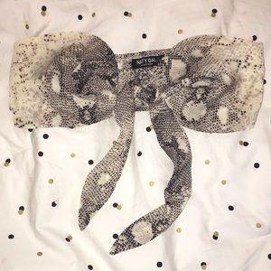 Nasty Gal Snakeskin Bandeau